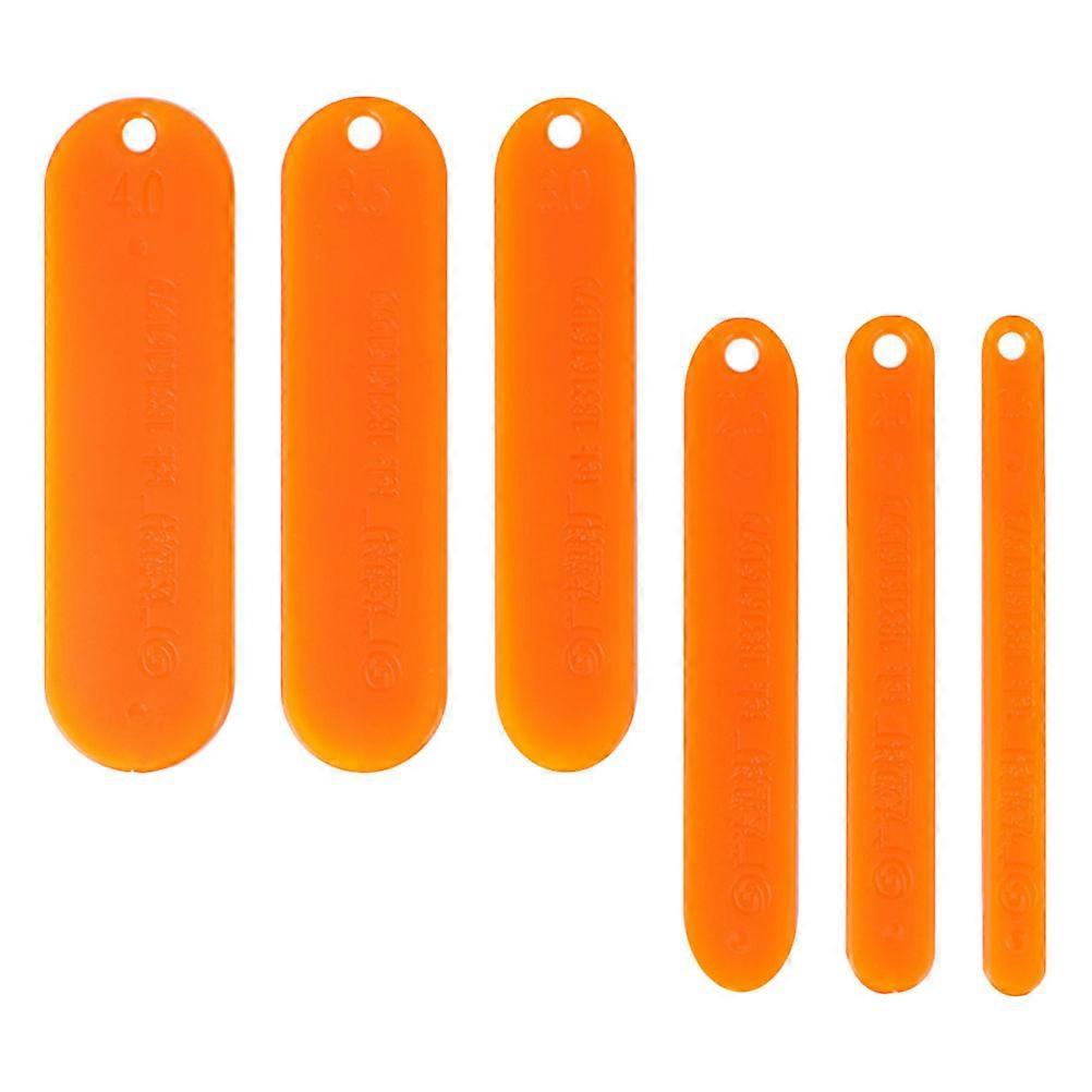 Fishing Net Repair Tool Plastic Netting Needle Shuttles Set of 6Pcs for Fishing