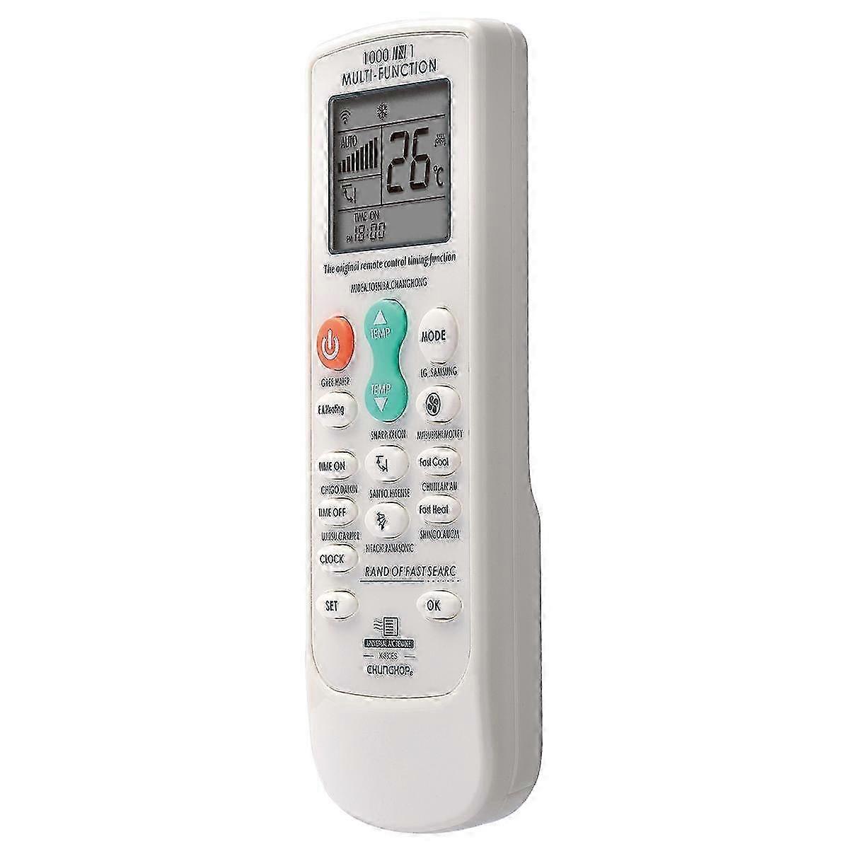 CHUNGHOP K-830ES Universal Air Conditioner Remote Control with Brand Button Pairing Function