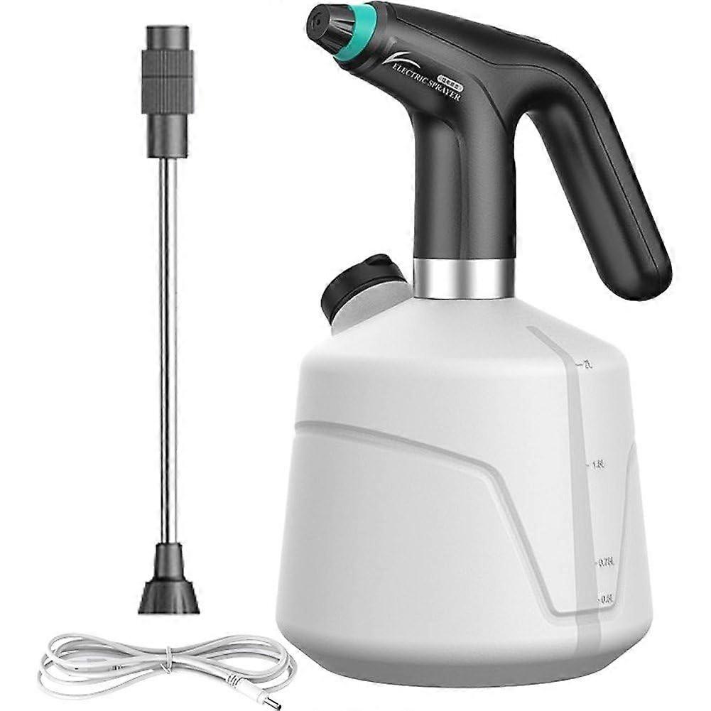 2L USB Rechargeable Electric Plant Sprayer with Adjustable Nozzle, Dual Spray Modes, LED Indicator
