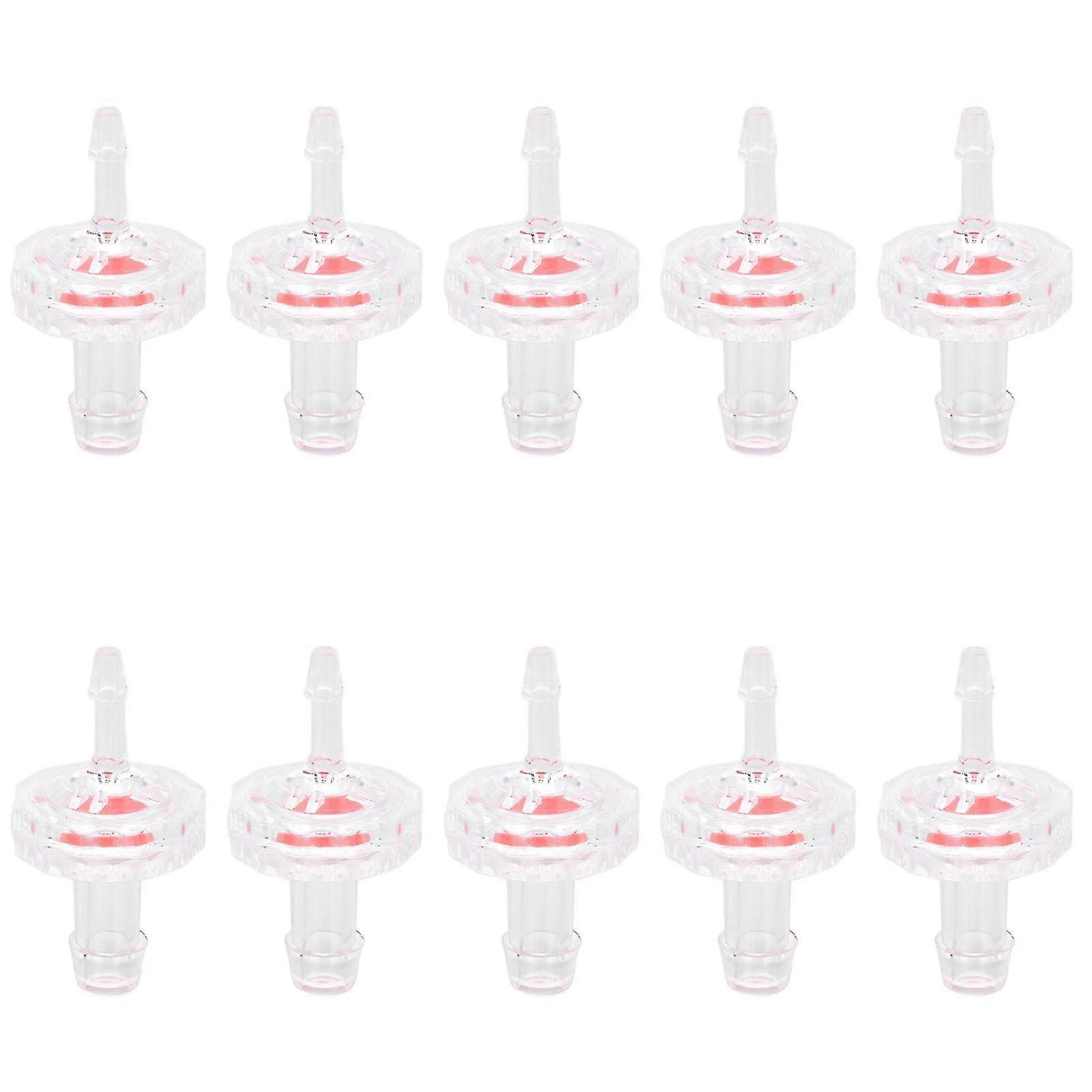 2026 10Pcs Check Valve 1 Way PP Plastic Barb Hose Water Stop Variable Diameter Diaphragm