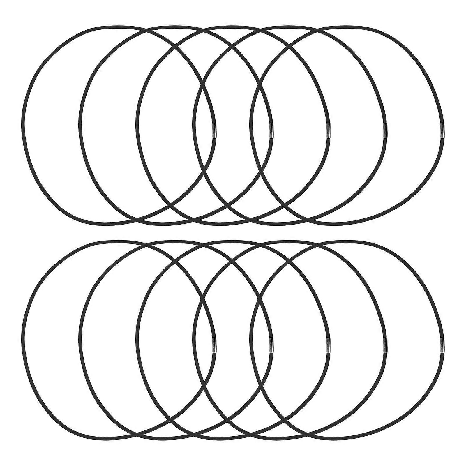 Mic Suspension Rubber Ring Clamp Replacement for 20Pcs Set