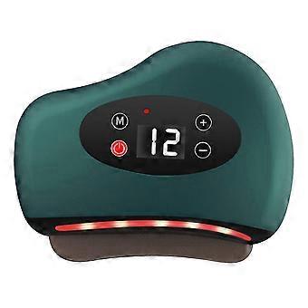Appareil de massage électrique Gua Sha, thérapie par la lumière rouge, outil de chaleur et de vibration pour le lifting et le remodelage du visage et du corps