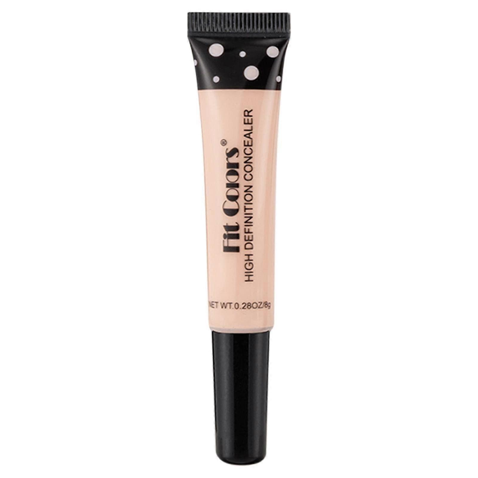 Waterproof Full Coverage Liquid Foundation and Concealer for Dark Circles Acne, 8 Shades