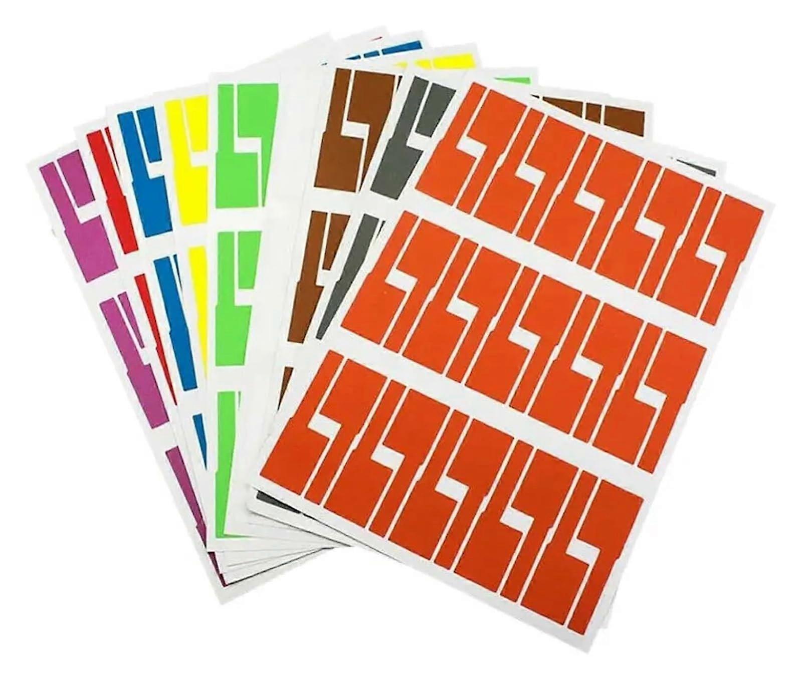 Cable Labels 300pcs Waterproof SelfAdhesive Colorful Wire Markers for Cable Identification