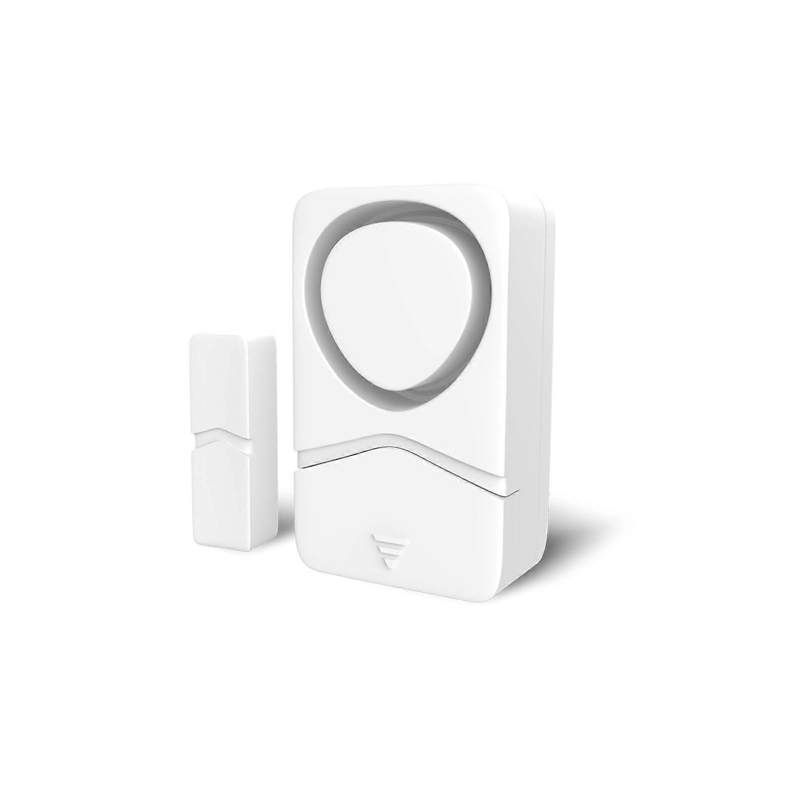 Door Window Alarm with 110dB Loud Siren, 4 Modes Battery Operated Home Security Sensor, 1 Pack