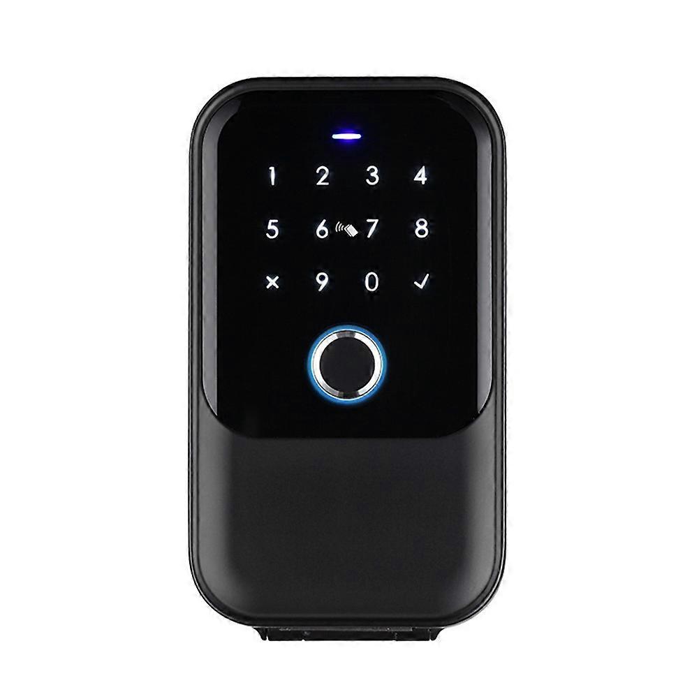 Waterproof Cover Safe Tuya Code Fingerprint Bluetooth Wifi Smart Key Box App Remote Wall Mount Combination Door Lock Box