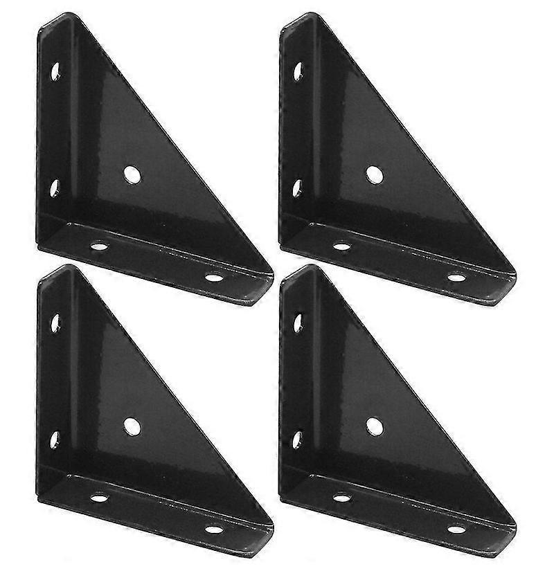 4pcs Triangular Corner Brace Heavy Duty Angle Brackets Corner Braces Joint Angle Braces