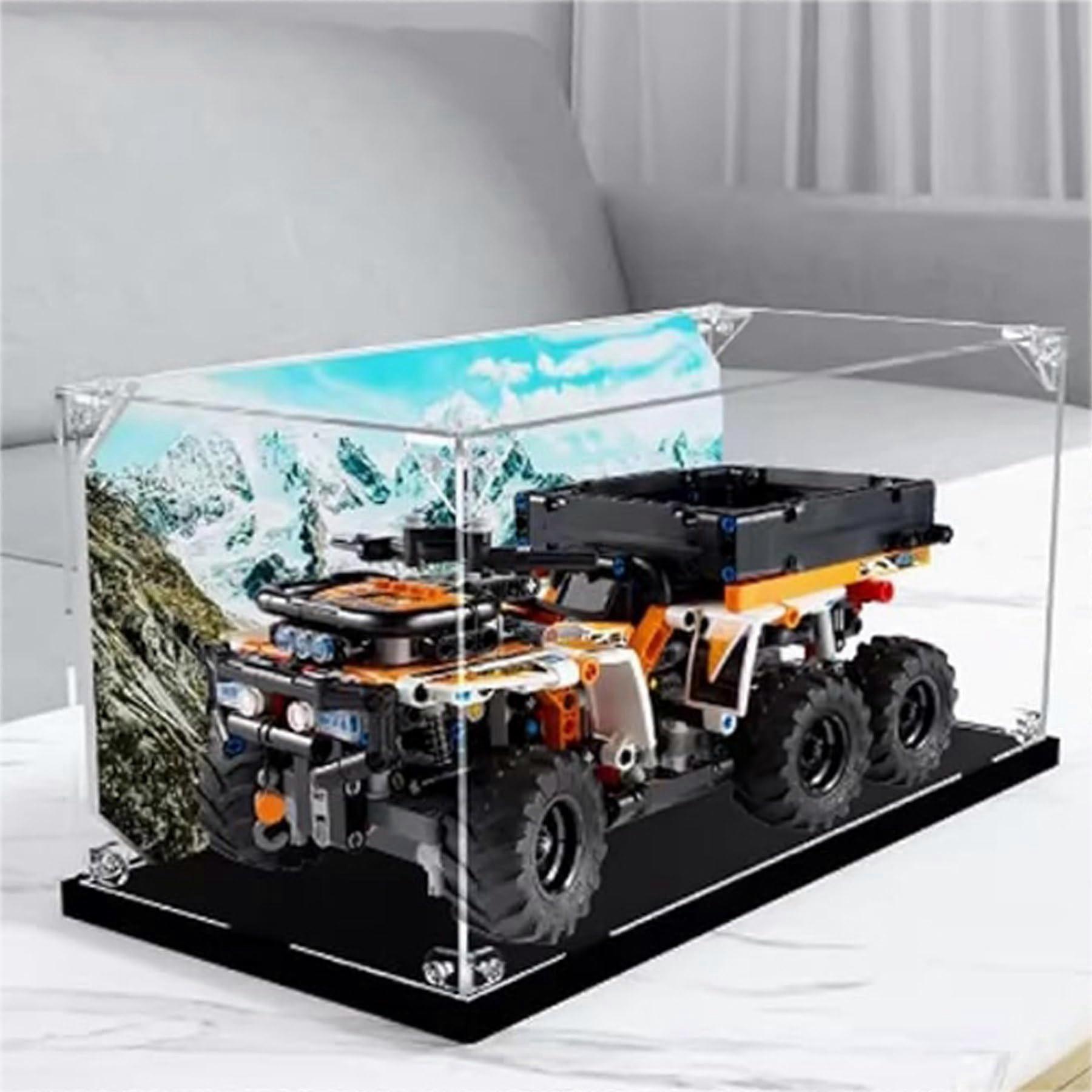 Acrylic Display Case for  42139 with Clear Dustproof Protection and Stable Black Base