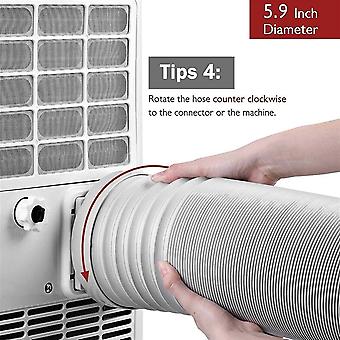 Portable Air Conditioner Exhaust Pipe Replacement Tube And Exhaust Duct  Interface Set | Fruugo ZA