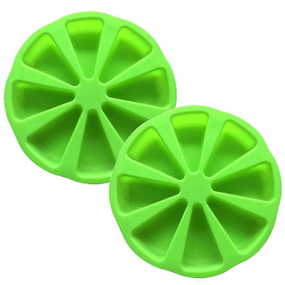 Green Silicone Mold Cake Mold for Baking 2Pcs Reusable Silicone Pan