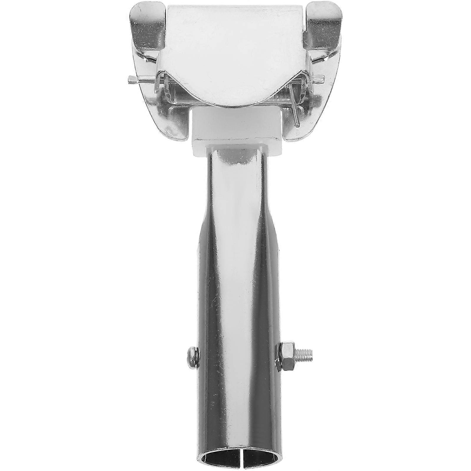 Chuck Adapter Mop Head Replace Adapter Commercial Use Stainless Steel Rectangular Clip Grip 1Pcs