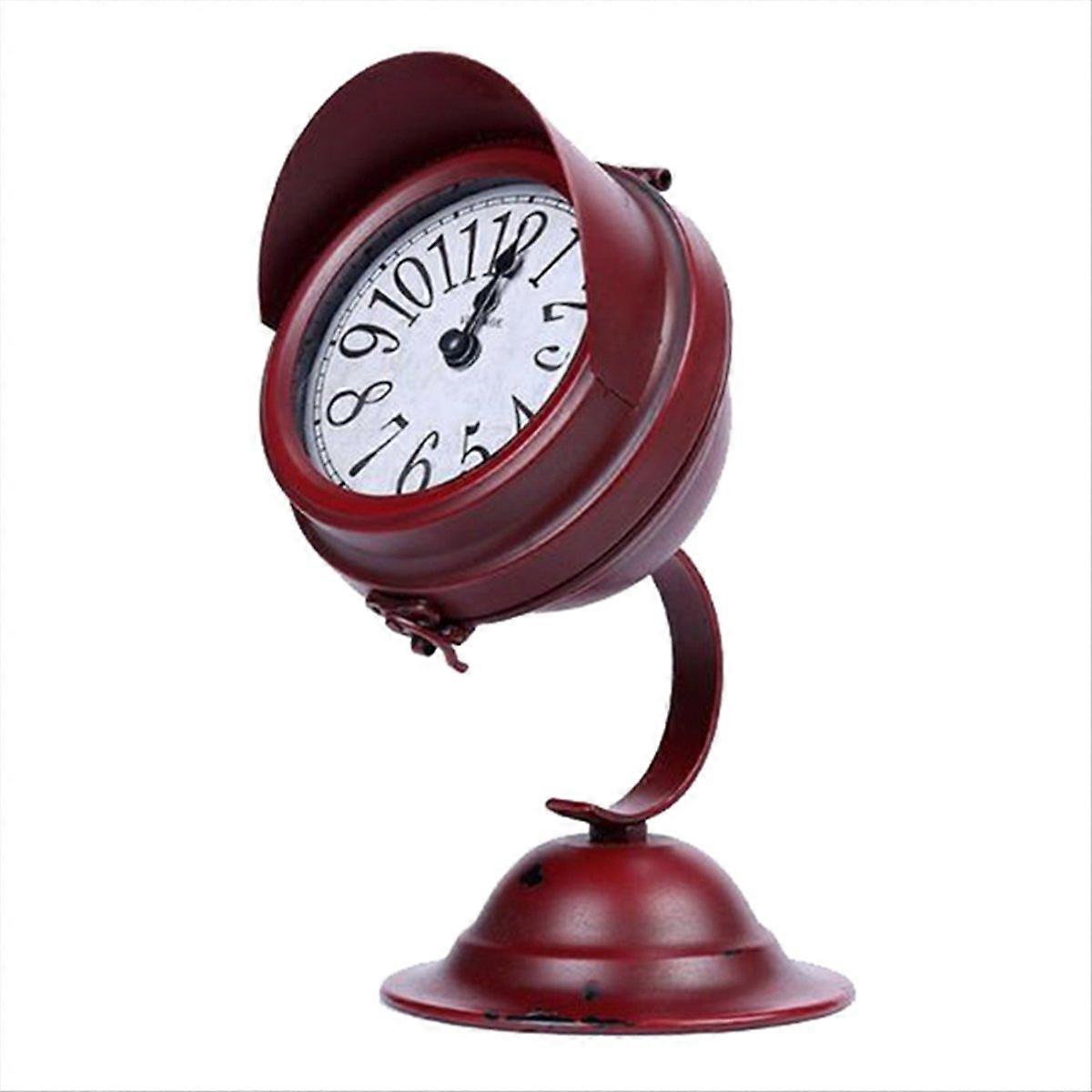 Desktop Clock, European Retro Clock Ornaments, Desktop Crafts