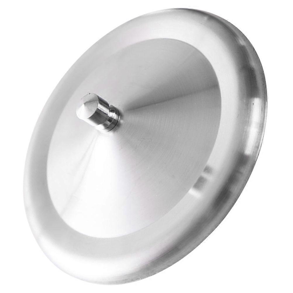 Silver Round Stainless Steel Mug Lid for Drinking Use Cover