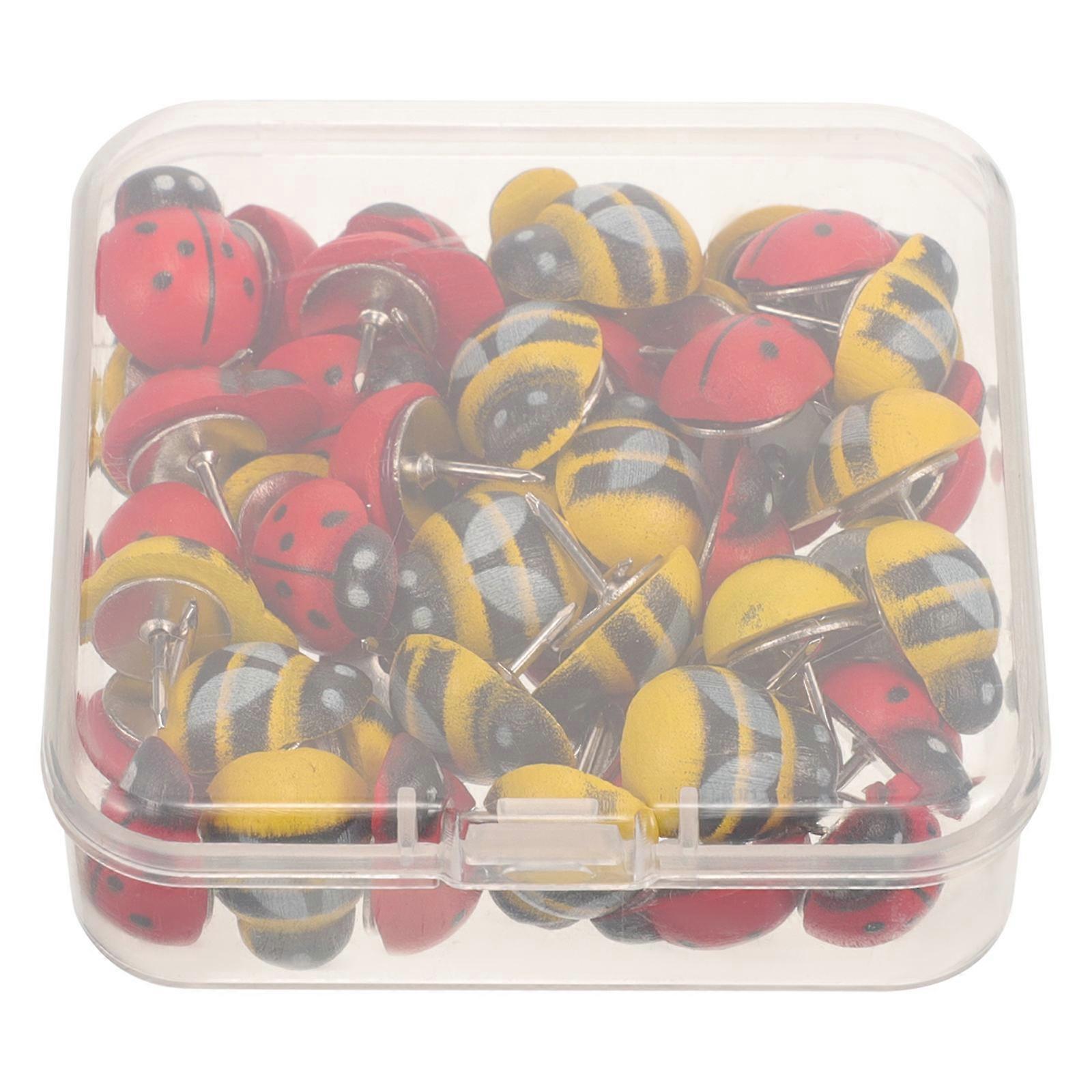Animal Shaped Thumbtacks Multi-Function Cartoon Push Pins 150 Pieces Set