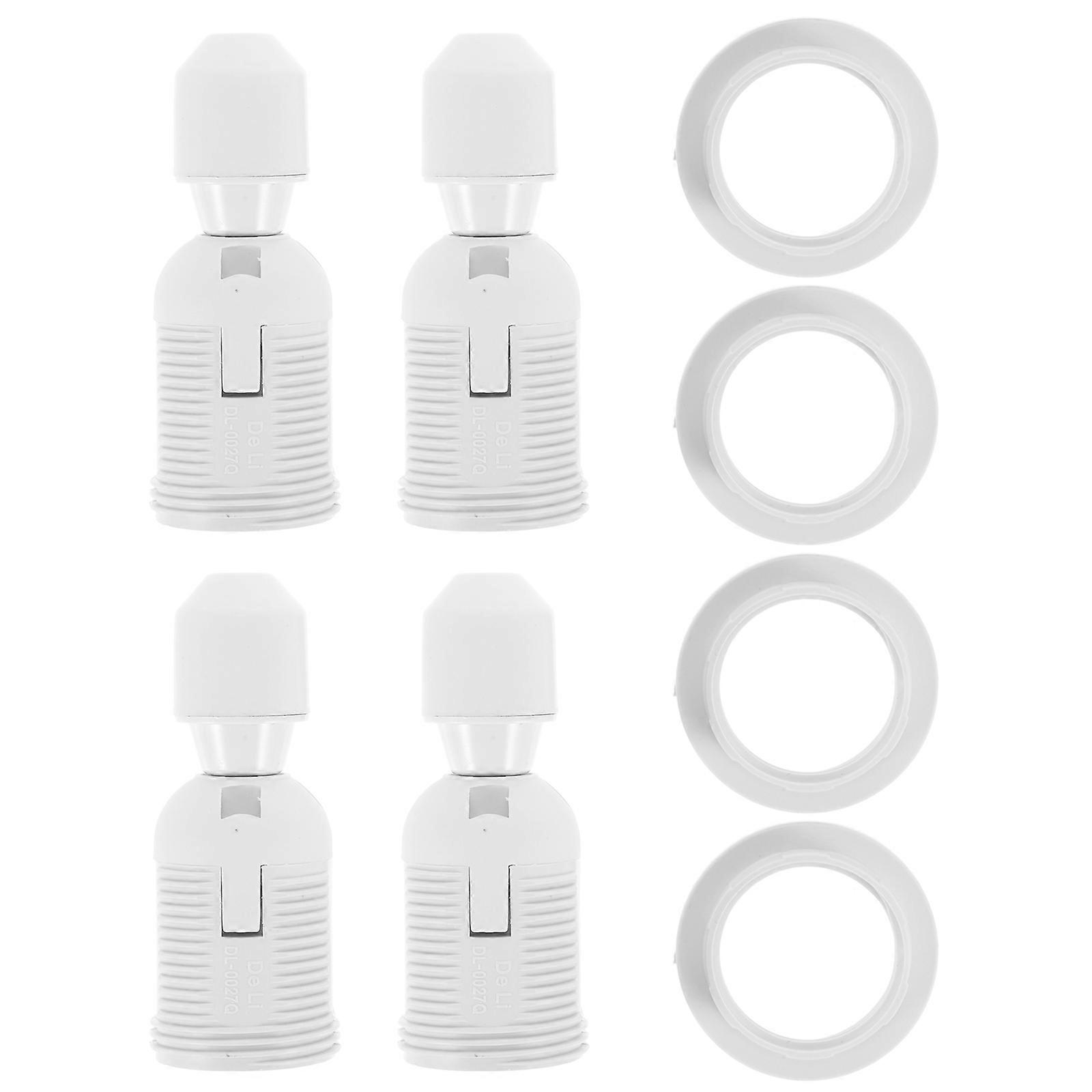 Socket Extender Plastic Socket Converter for Home Use 1Set Lamp Holder