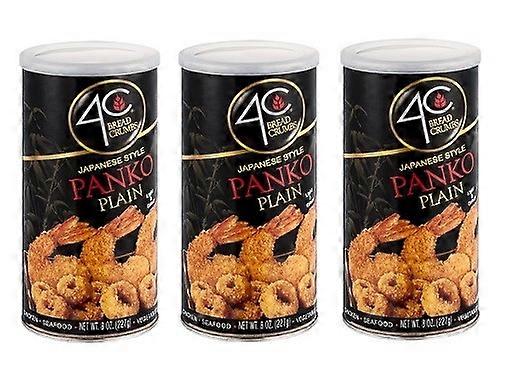 4c Pan Rallado Panko Plain 3 Pack