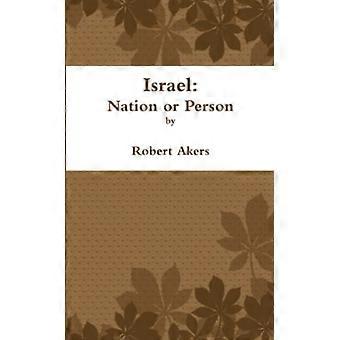 Israel: Kansakunta tai henkilö