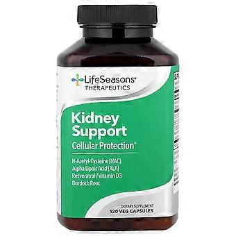 LifeSeasons, Therapeutics, Kidney Support, Cellular Protection , 120 Veg Capsules