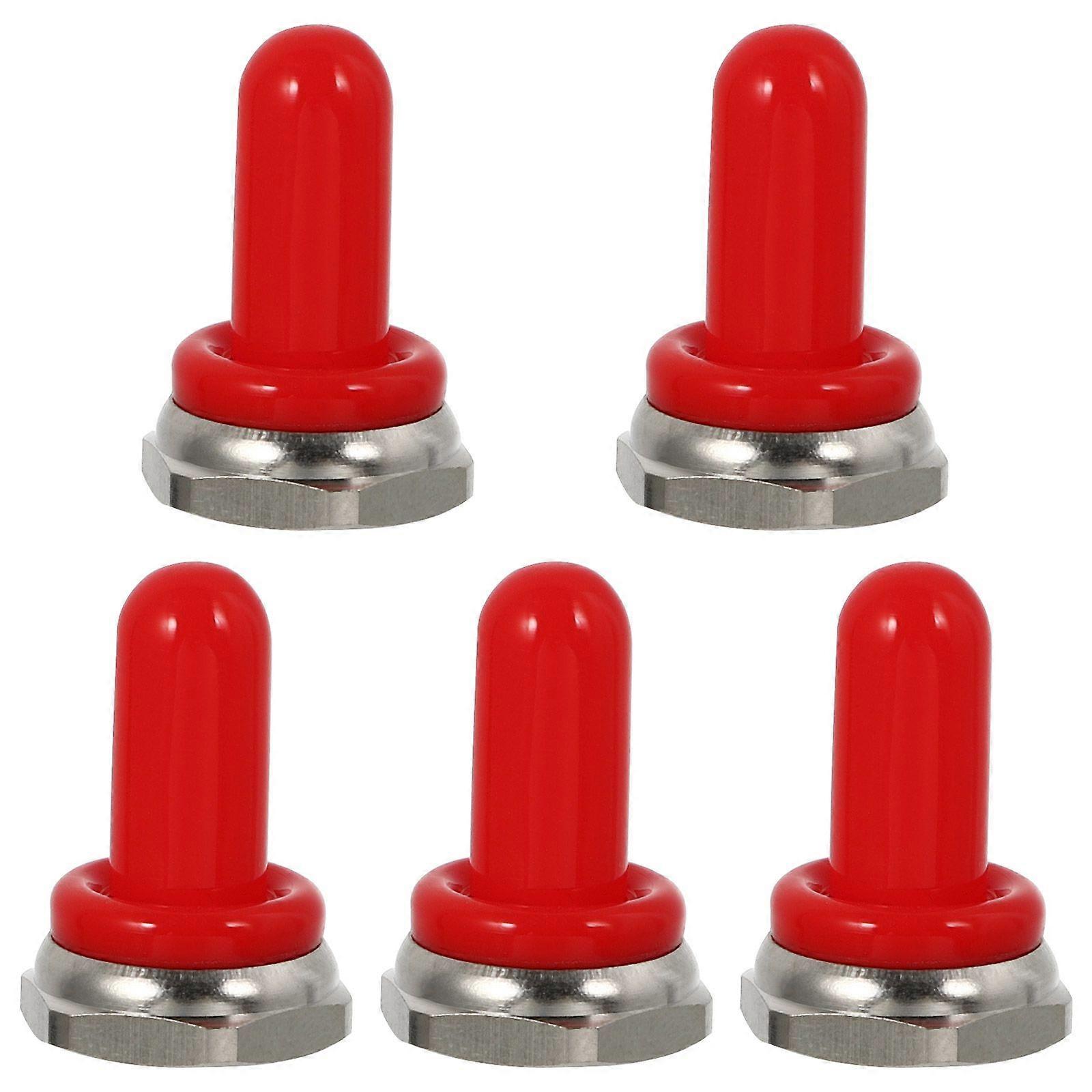 5Pcs Toggle Switch Covers Dustproof Covers Waterproof Safety Switch Covers