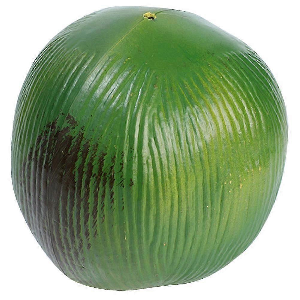 Artificial Fruit Model Plastic Coconuts Prop for Kids