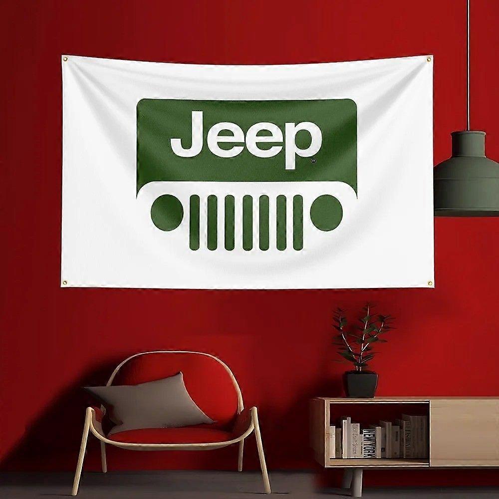 Offroad Jeeper SUV Fans Flaggbanner VQ0727