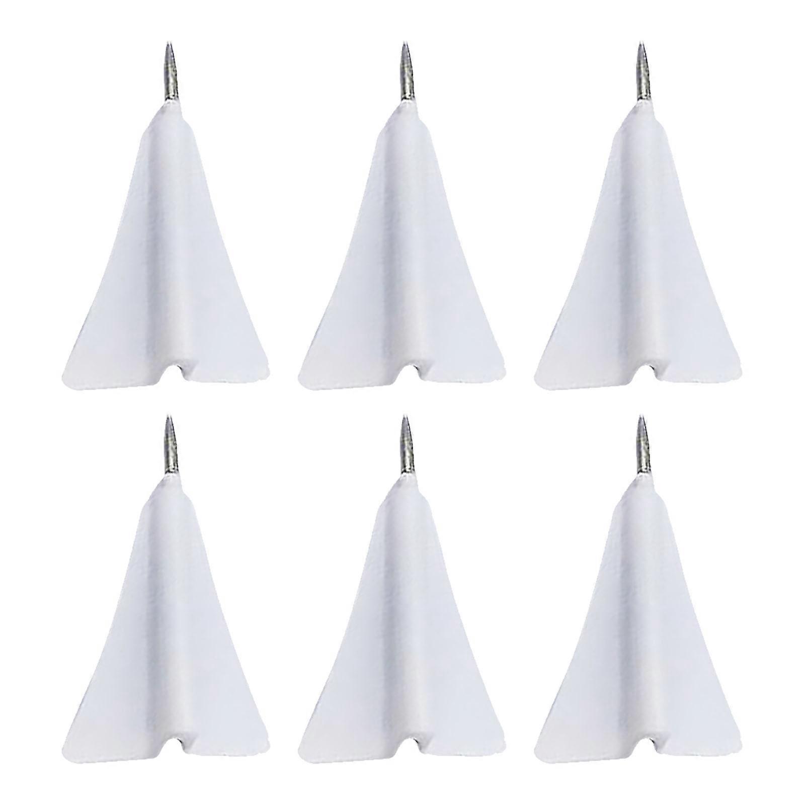 6Pcs Convenient Push Pin Replaceable Pushpins Delicate Thumbtacks Home Accessory