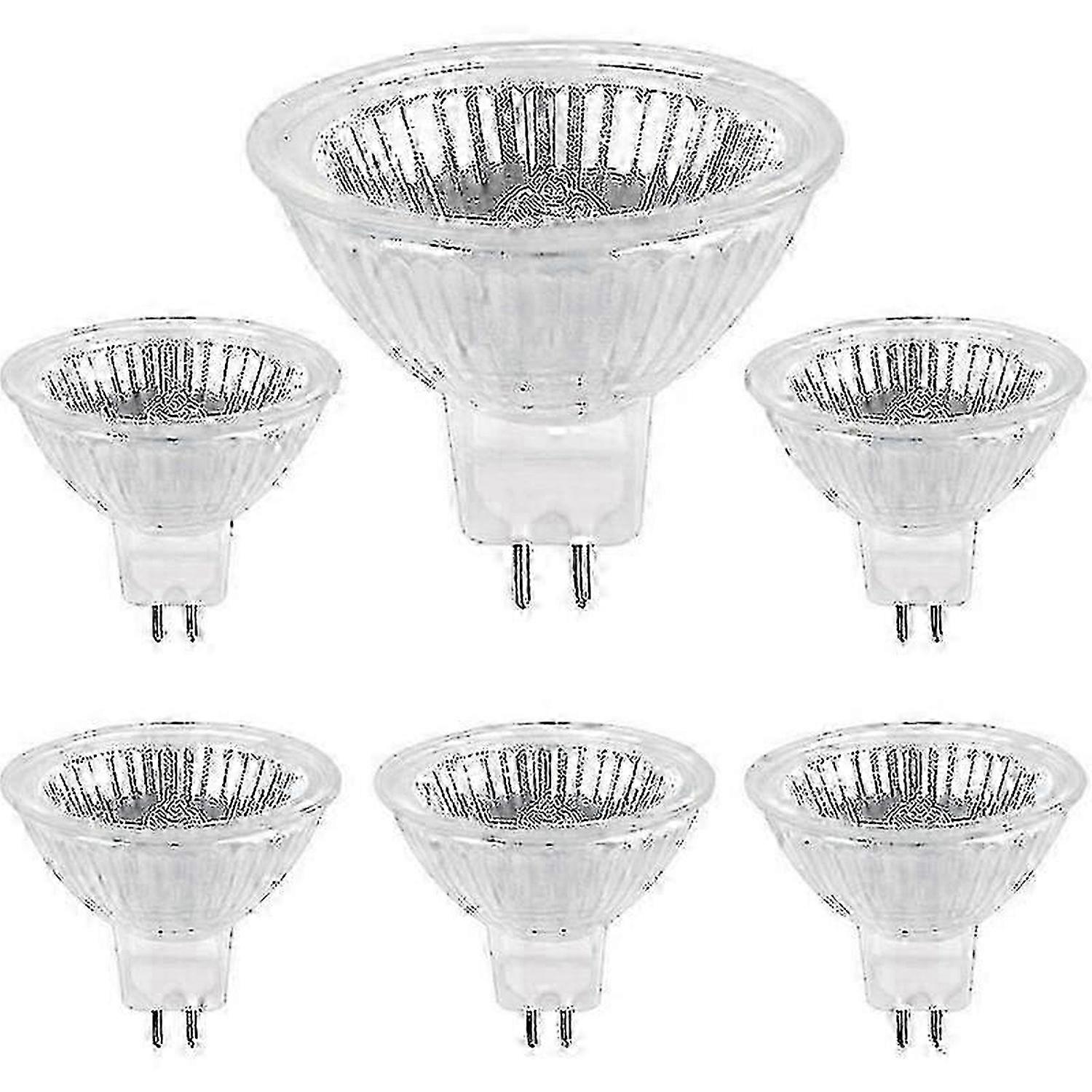 Halogen bulb GU5.3 50W 12V, 6-pack szrh21