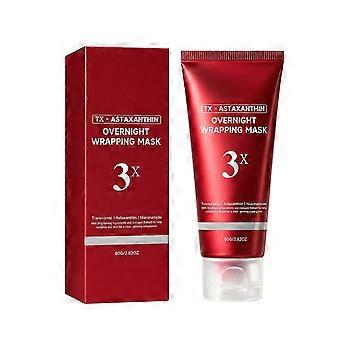 Astaxanthin Peel Mask Locks Skin Moisture To Renew Elastic Smooth Complexion, Applied On Face Weekly At Home For Hydrating Brightening Facial Deep Cle