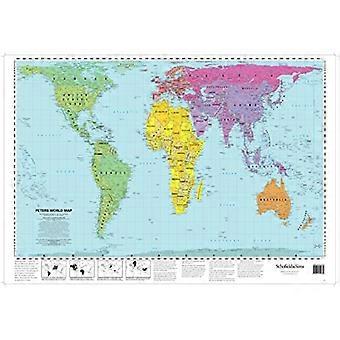 Carte du monde Peters