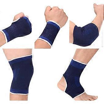 Kids Sports Gear håndleddet Ankel spenne knebeskyttere støtte kompresjon albue håndflaten beskyttelse håndleddet ermet beskyttelsesutstyr jenter gutter ankel wrap støtte