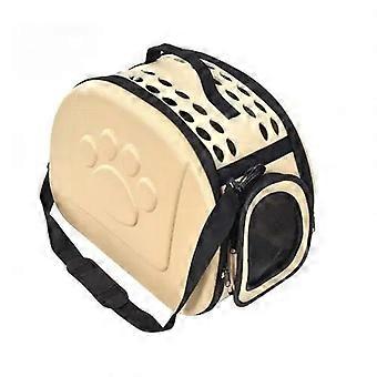Dog Cat Carrier Cage Fashionable Breathable Foldable Pet Carrier Crossbody Bag Pet Carriers
