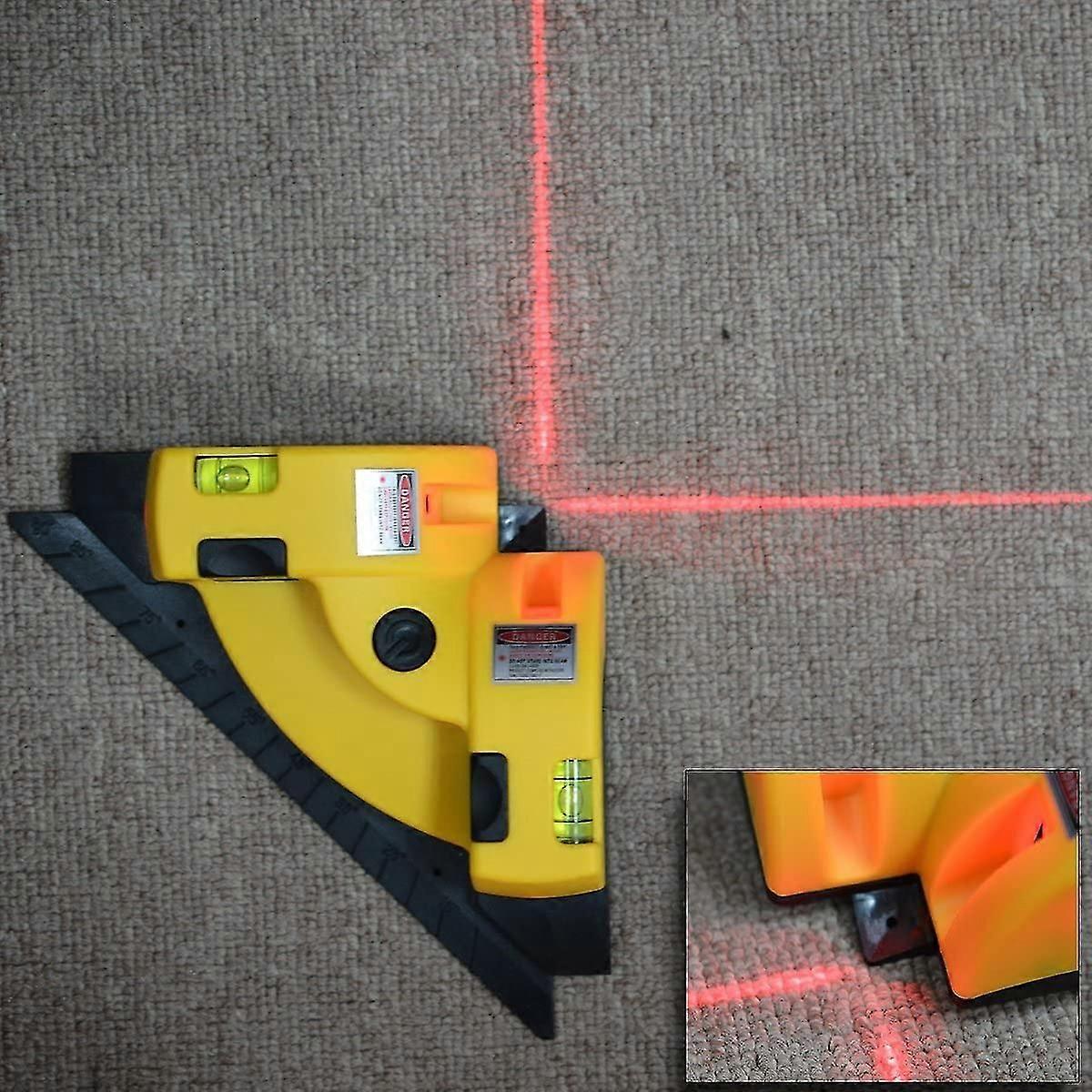 Right Angle 90 Degree Vertical Horizontal Laser Line Projection Square Level Laser