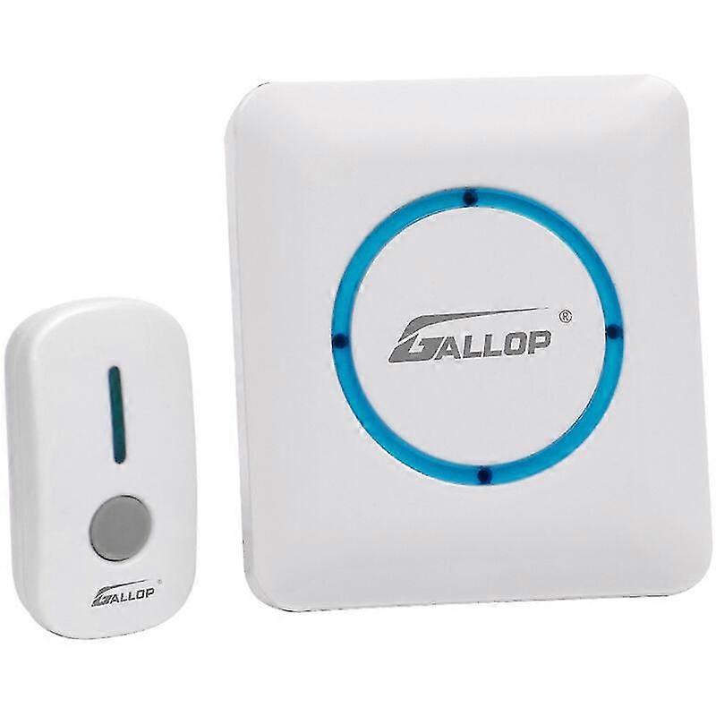 IP65 Waterproof Electronic Chime, Doorbell with Charging Function and LED Light