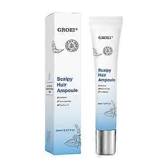 Scalp Hair Ampoule, Hair Growth Serum for Men & Women With Betaine & Niacinamide Non-Greasy, Improves Shine & Cleans Surface, 20g