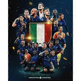 Inter Milan CAMPIONI DITALIA 2025 2026 Season Champion Serie A Italia jigsaw puzzle game for adults and kids SC037