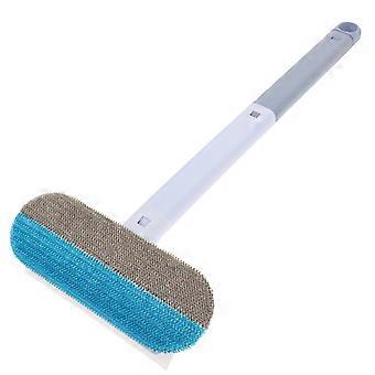 Pet Hair Remover Brush with Long Handle, Dual Purpose Tool for Furniture, Carpet, Couch and Upholstery