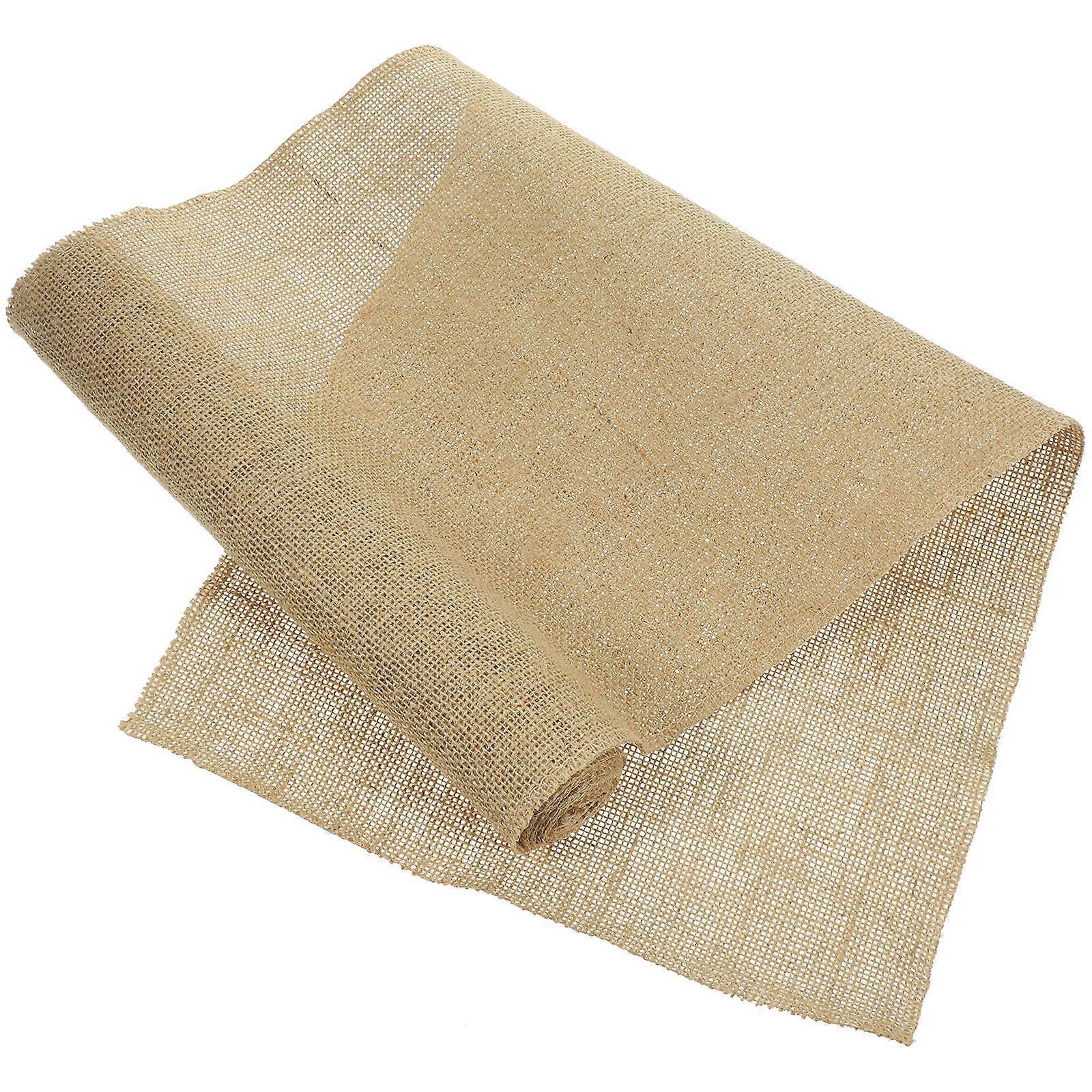 Hessian Table Runner Roll Burlap Table Runner for Wedding 1 Roll