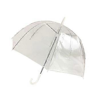 2026 6er-Pack 46" durchsichtiger Bubble-Regenschirm, manuell zu öffnen
