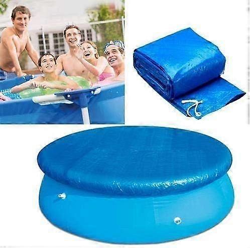 183cm Pool Pit, Circular Pool Guard with Cord, Round Pool