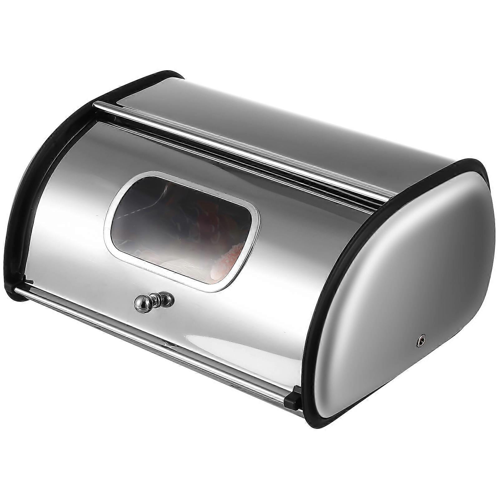 Stainless Bread Holder Multi-function Bread Container Household Bread Organizer
