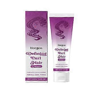 Hoegoa Hair Styling Elastic Gel Nourishes Hair, Smooths Frizz, Adds Shine, And Enhances Curly Hair Elasticity