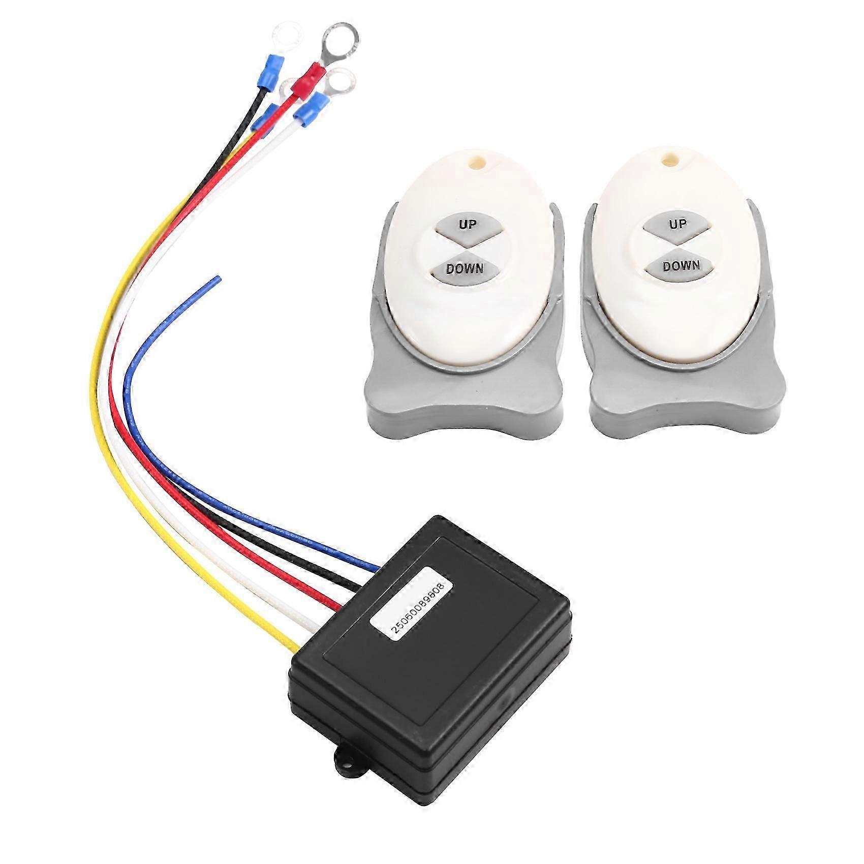Remote Control Windlass Wireless Trim Controller Marine Boat Sail Accessory 2 Transmitter for Windlass Wireless