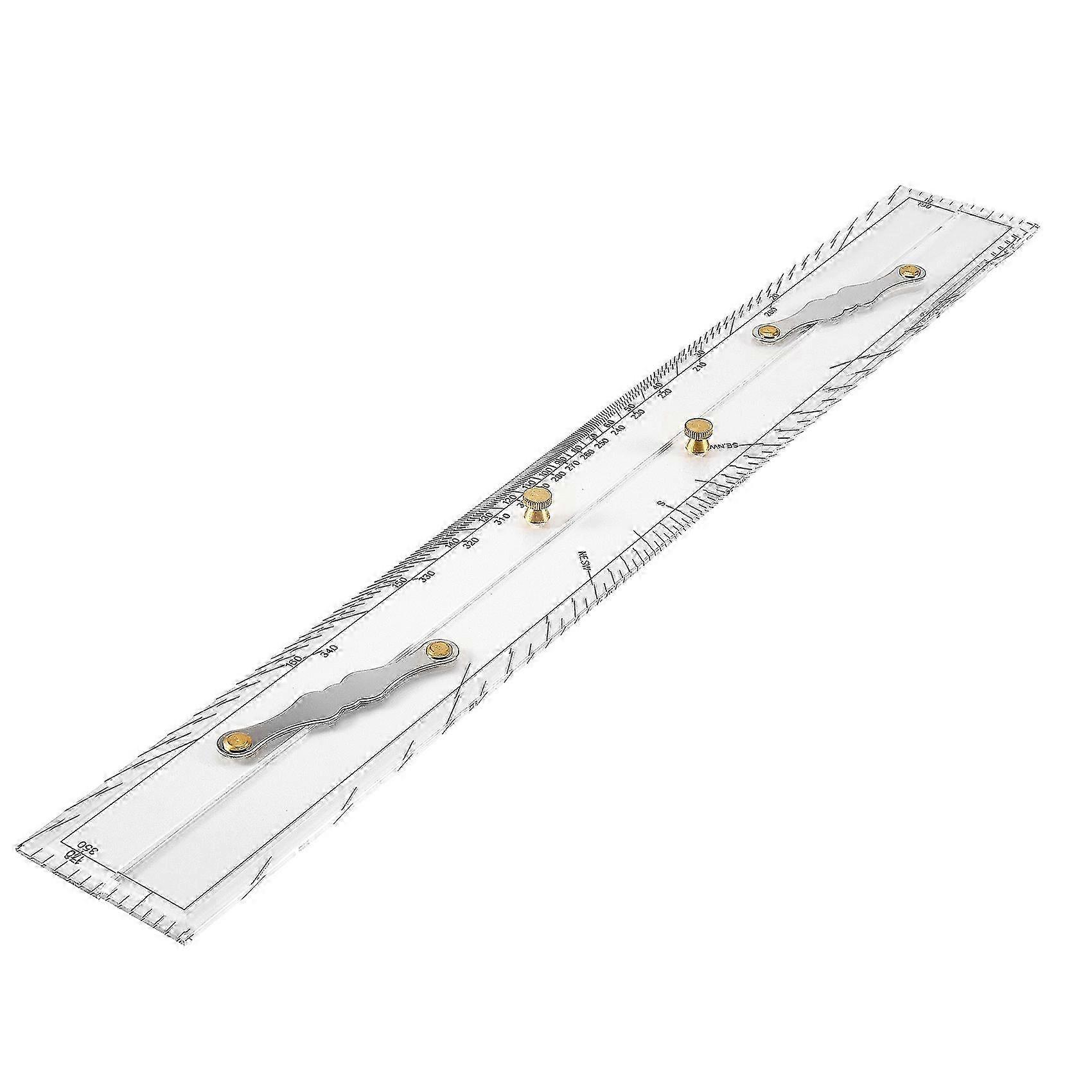 Marine Ruler Parallel Ruler Nautical Charts Parallel Ruler Mapping Points To Pull Parallel Ruler 600MM