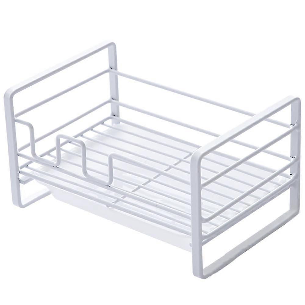 Sponge Holder,Sponge Dish Rack(White),Sink Storage Rack