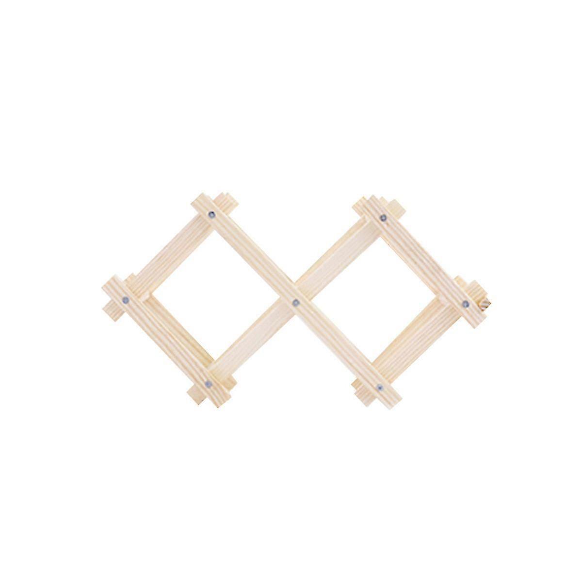 Holder Solid Wood Foldable Rack for Kitchen Bar Display