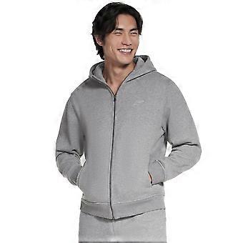 Skechers Max Soft Kapuzenpullover mit durchgehendem Reißverschluss
