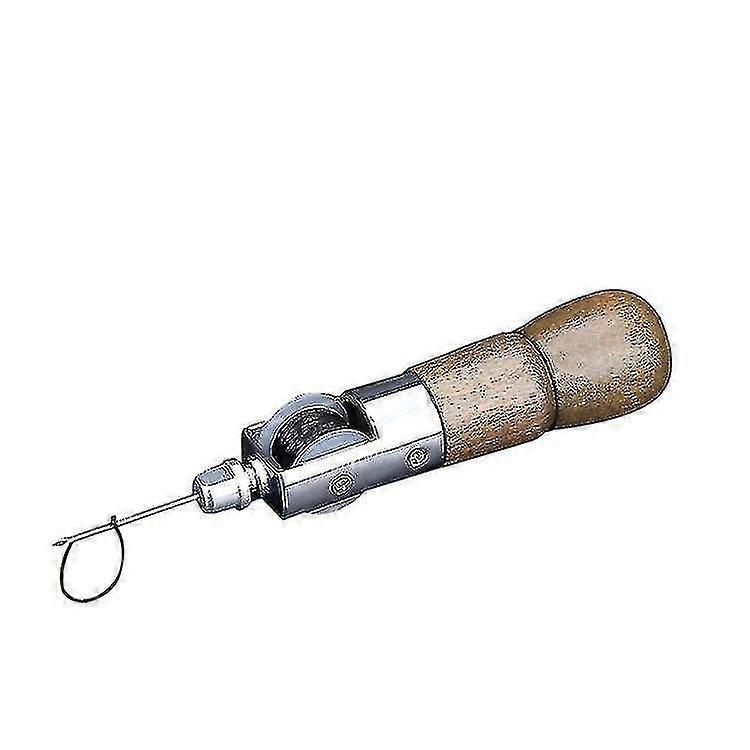 Leather Hand Sewing Machine Stitching Leather Stitch Sewing Machine(brown)(1pcs)