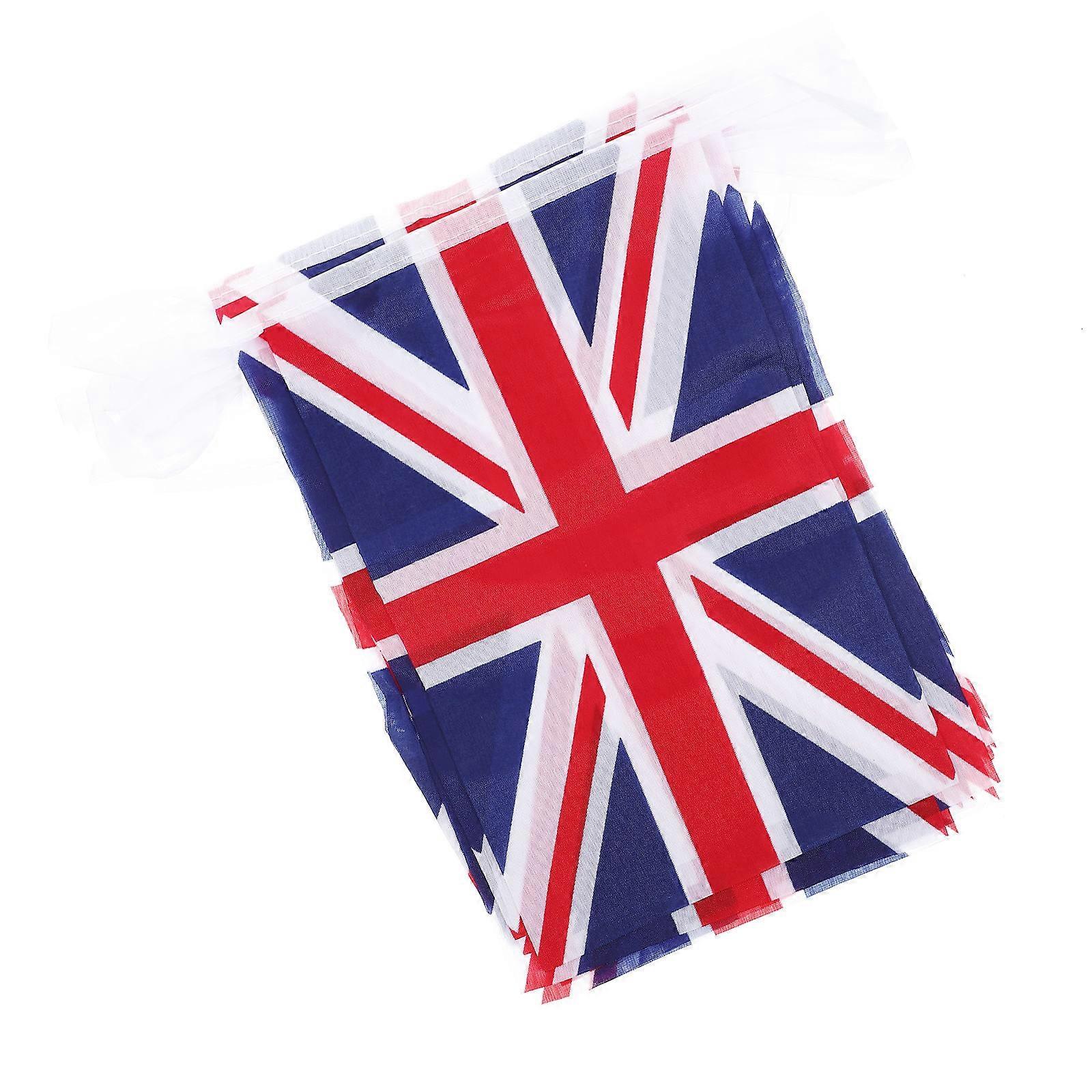 Uk String Flag Banner Party Hanging Decor for Decoration 5Sets