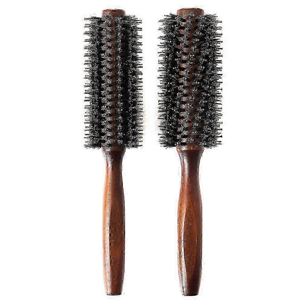 Boar Bristle Spiral Straight Set
