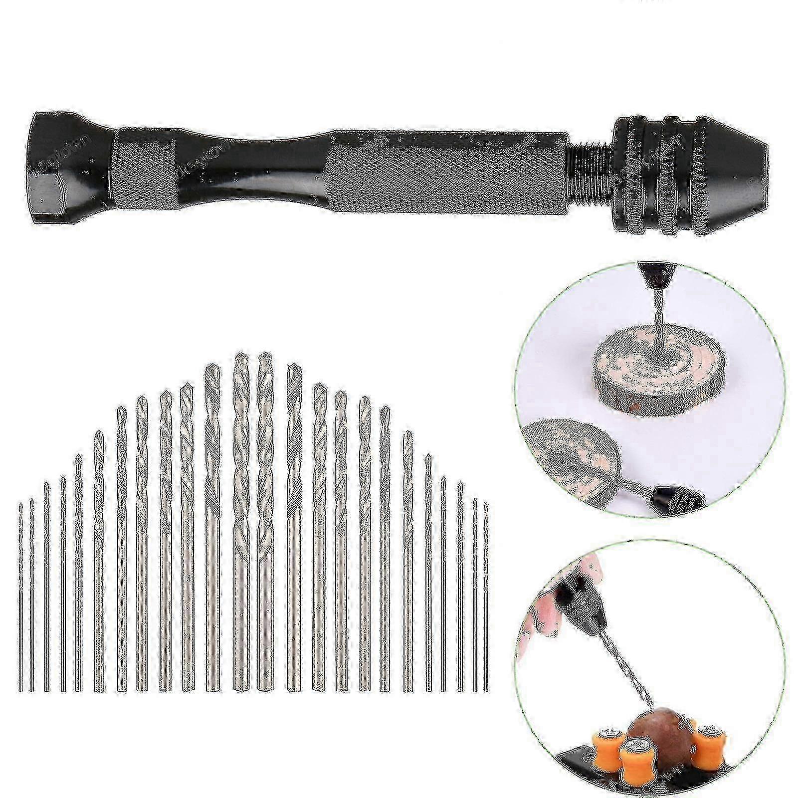 Mini Micro Hand Drill Bits Set